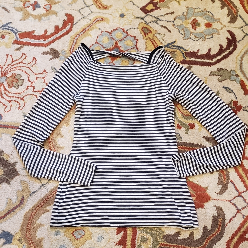 Bailey 44 stripe top size M
